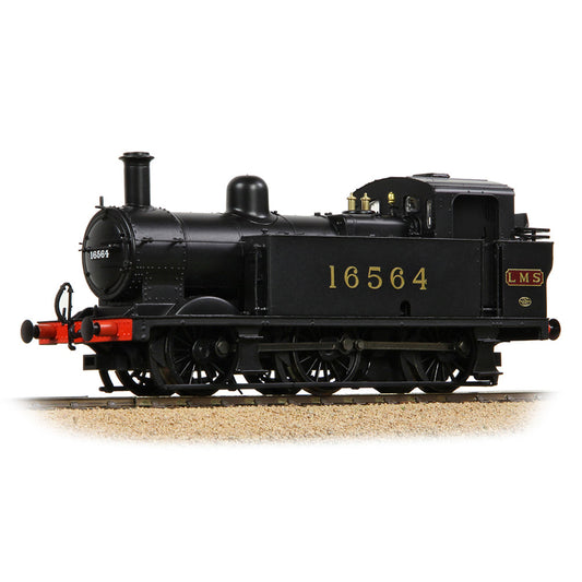 Bachmann 32-227C LMS Fowler 3F (Jinty) 16564 LMS Black, OO Gauge
