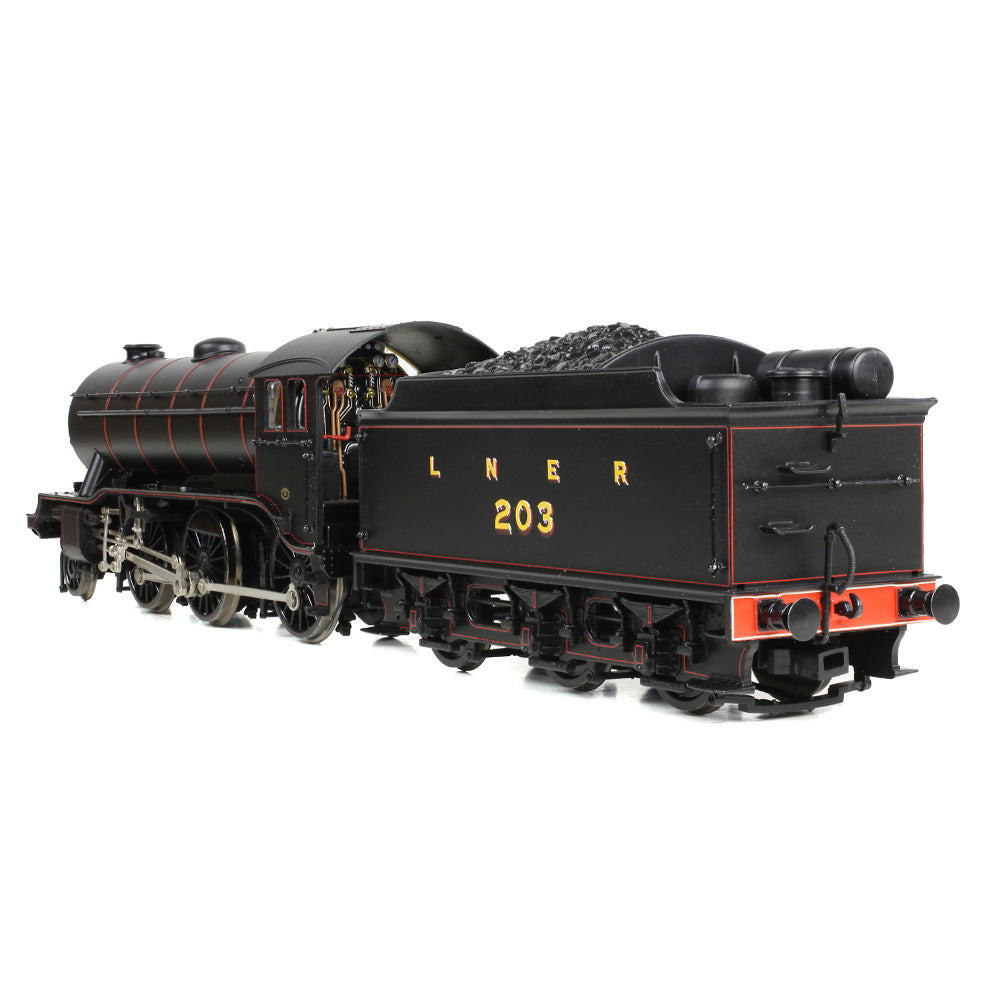 Bachmann 32-279B LNER K3 Flared Tender 203 LNER Lined Black, OO Gauge