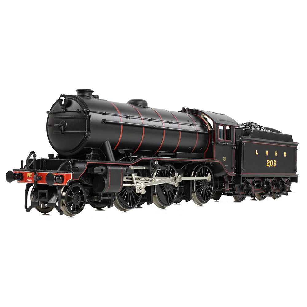Bachmann 32-279B LNER K3 Flared Tender 203 LNER Lined Black, OO Gauge