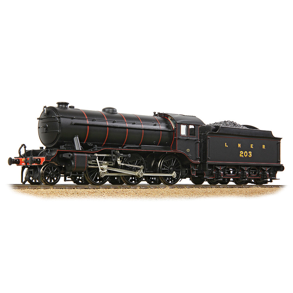 Bachmann 32-279B LNER K3 Flared Tender 203 LNER Lined Black, OO Gauge