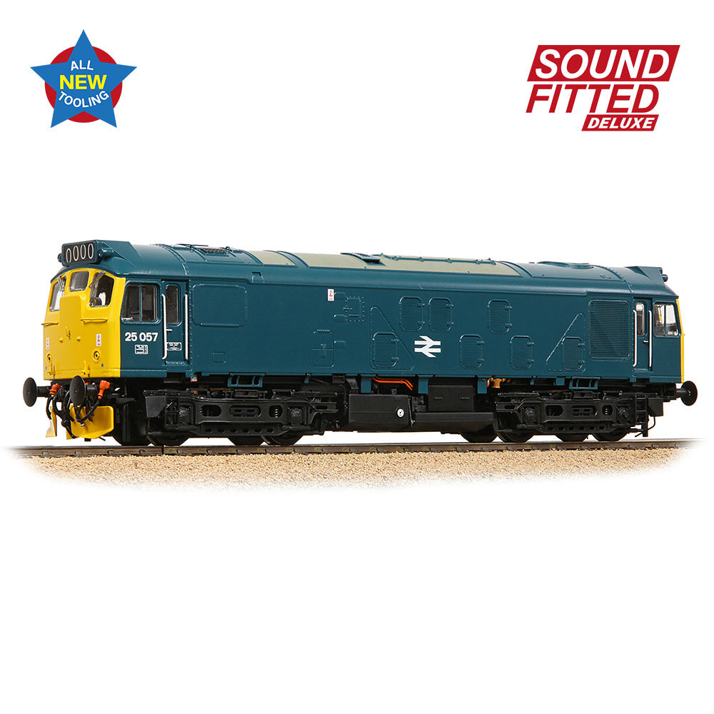Bachmann 32-340ASFX Class 25/1 25057 BR Blue, OO Gauge