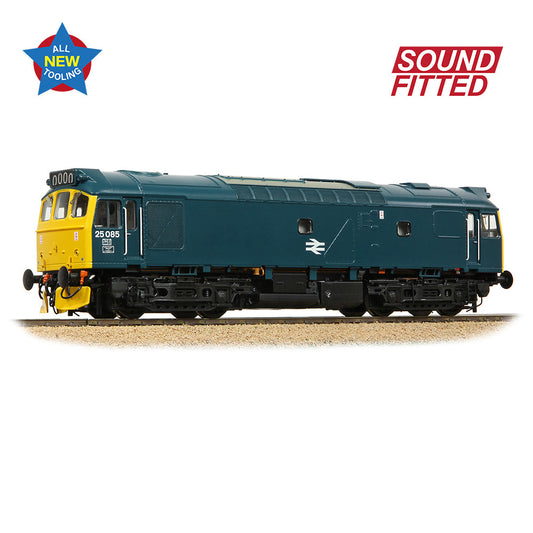Bachmann 32-344SF Class 25/2 25085 BR Blue, OO Gauge