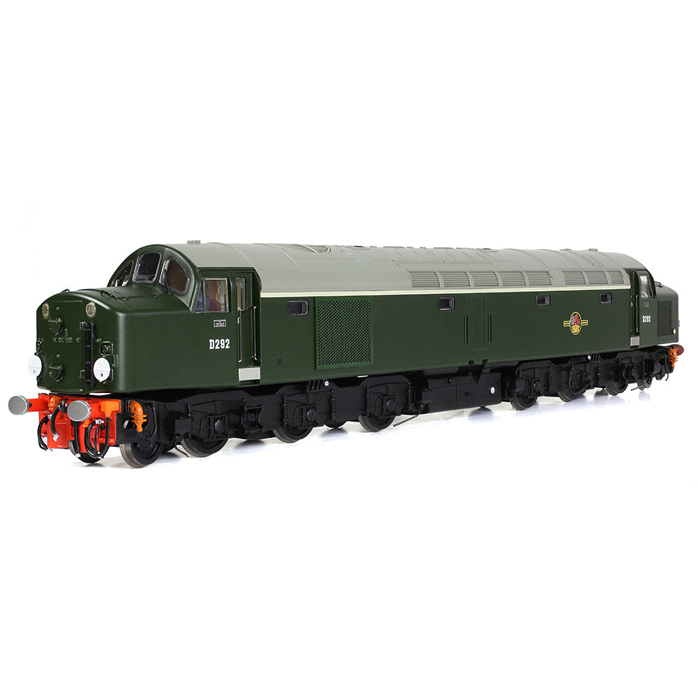 Bachmann 32-488 Class 40 Disc Headcode D292 BR Green (Late Crest) OO Gauge, OO Gauge