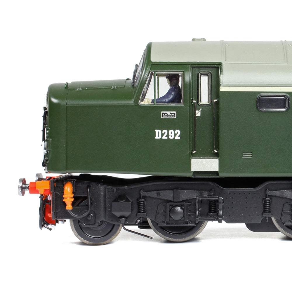 Bachmann 32-488 Class 40 Disc Headcode D292 BR Green (Late Crest) OO Gauge, OO Gauge