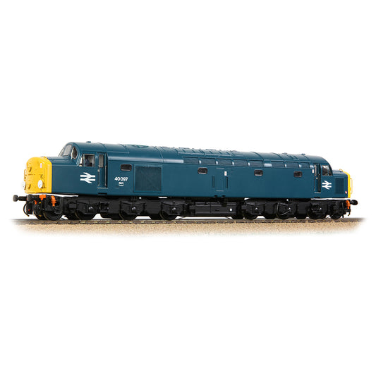 Bachmann 32-489 Class 40 Disc Headcode 40097 BR Blue OO Gauge, OO Gauge