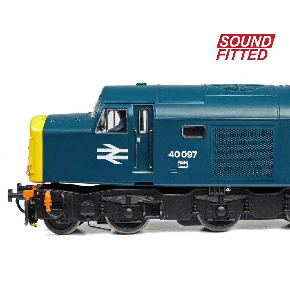 Bachmann 32-489SF Class 40 Disc Headcode 40097 BR Blue OO Gauge, OO Gauge *LAST FEW*