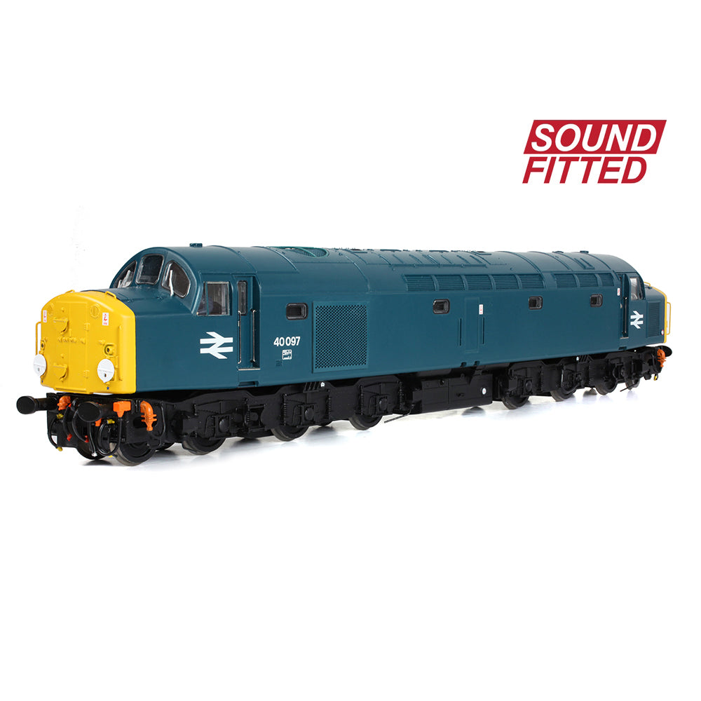 Bachmann 32-489SF Class 40 Disc Headcode 40097 BR Blue OO Gauge, OO Gauge *LAST FEW*