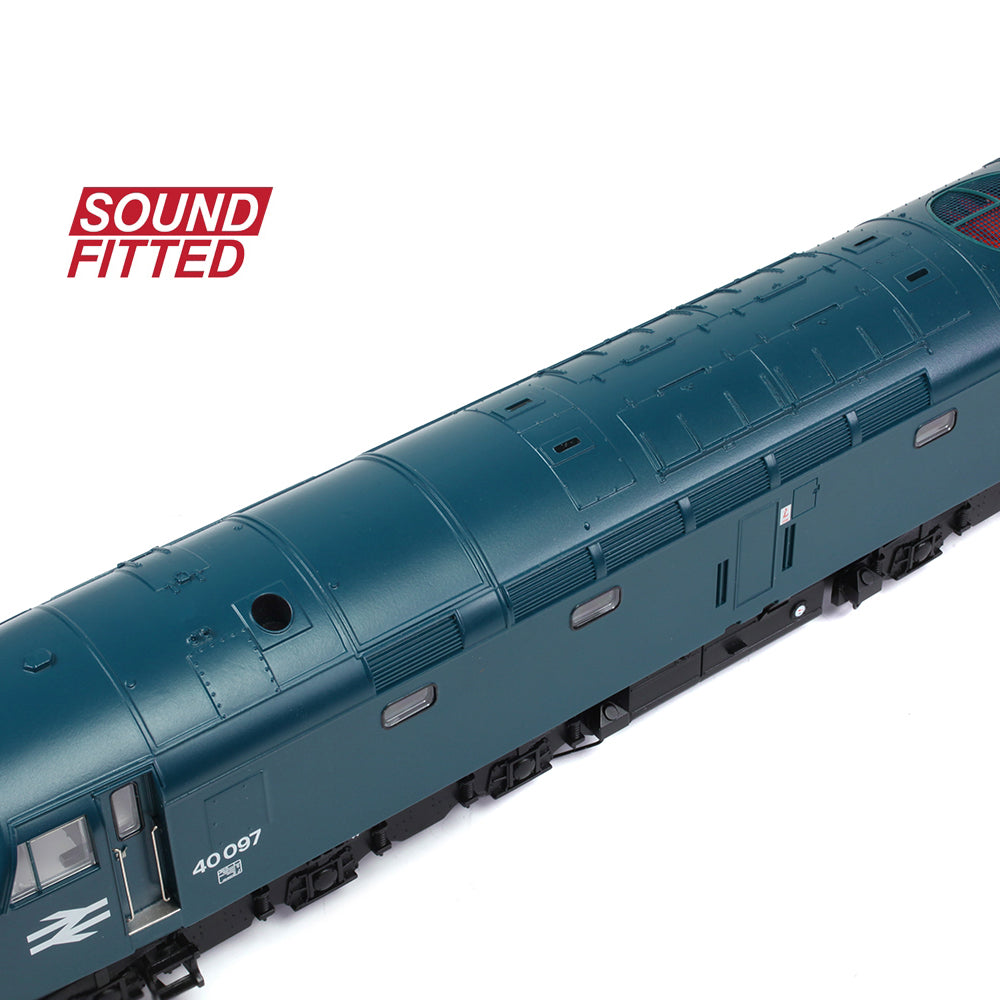 Bachmann 32-489SF Class 40 Disc Headcode 40097 BR Blue OO Gauge, OO Gauge *LAST FEW*