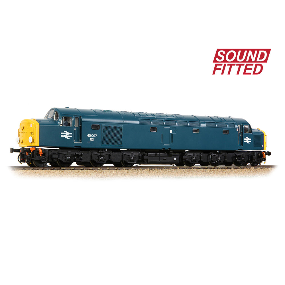 Bachmann 32-489SF Class 40 Disc Headcode 40097 BR Blue OO Gauge, OO Gauge *LAST FEW*