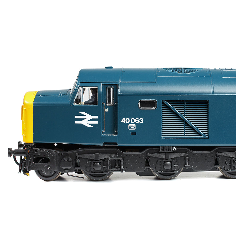 Bachmann 32-490 Class 40 Centre Headcode (ScR) 40063 BR Blue OO Gauge