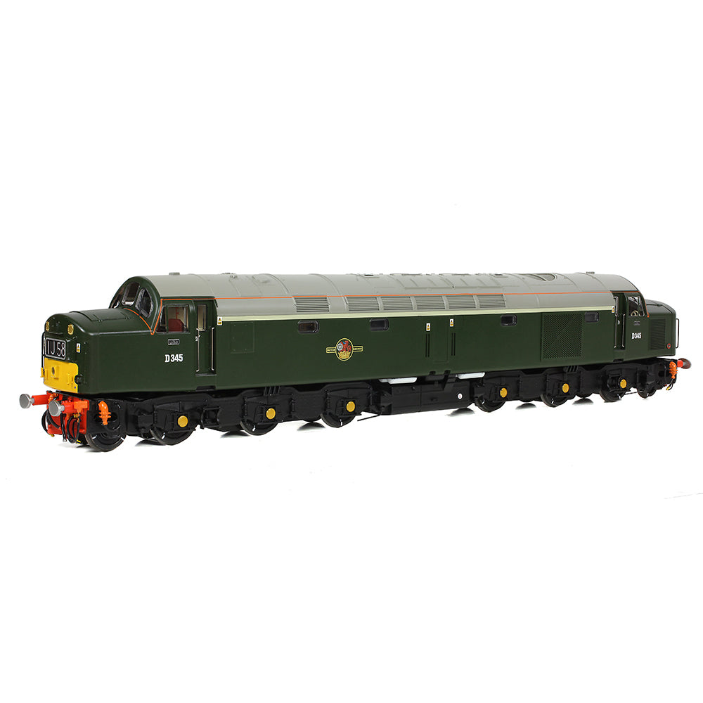 Bachmann 32-491 Class 40 Centre Headcode D345 BR Green (Small Yellow Panels), OO Gauge