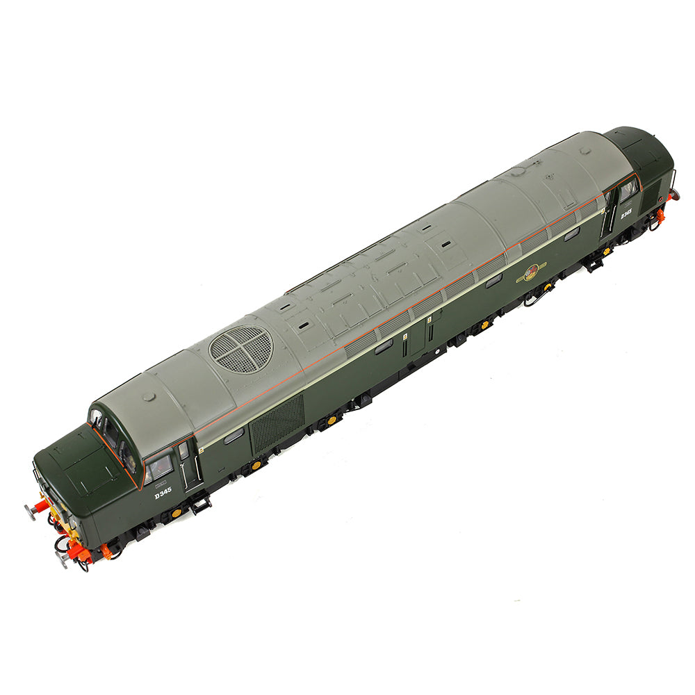 Bachmann 32-491 Class 40 Centre Headcode D345 BR Green (Small Yellow Panels), OO Gauge