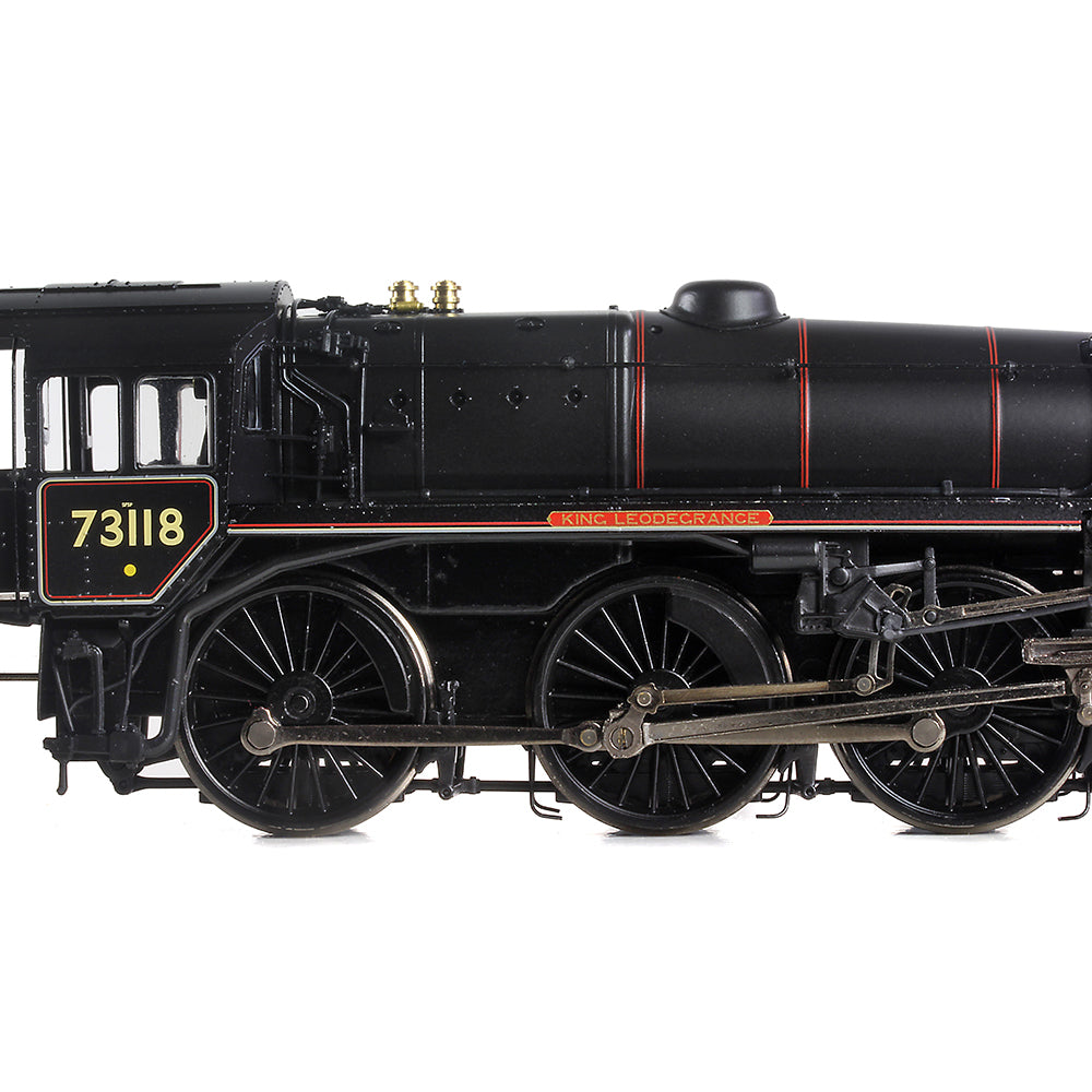 Bachmann 32-510 BR Std Class 5MT 73118 'King Leodegrance' BR Black E/E, OO Gauge
