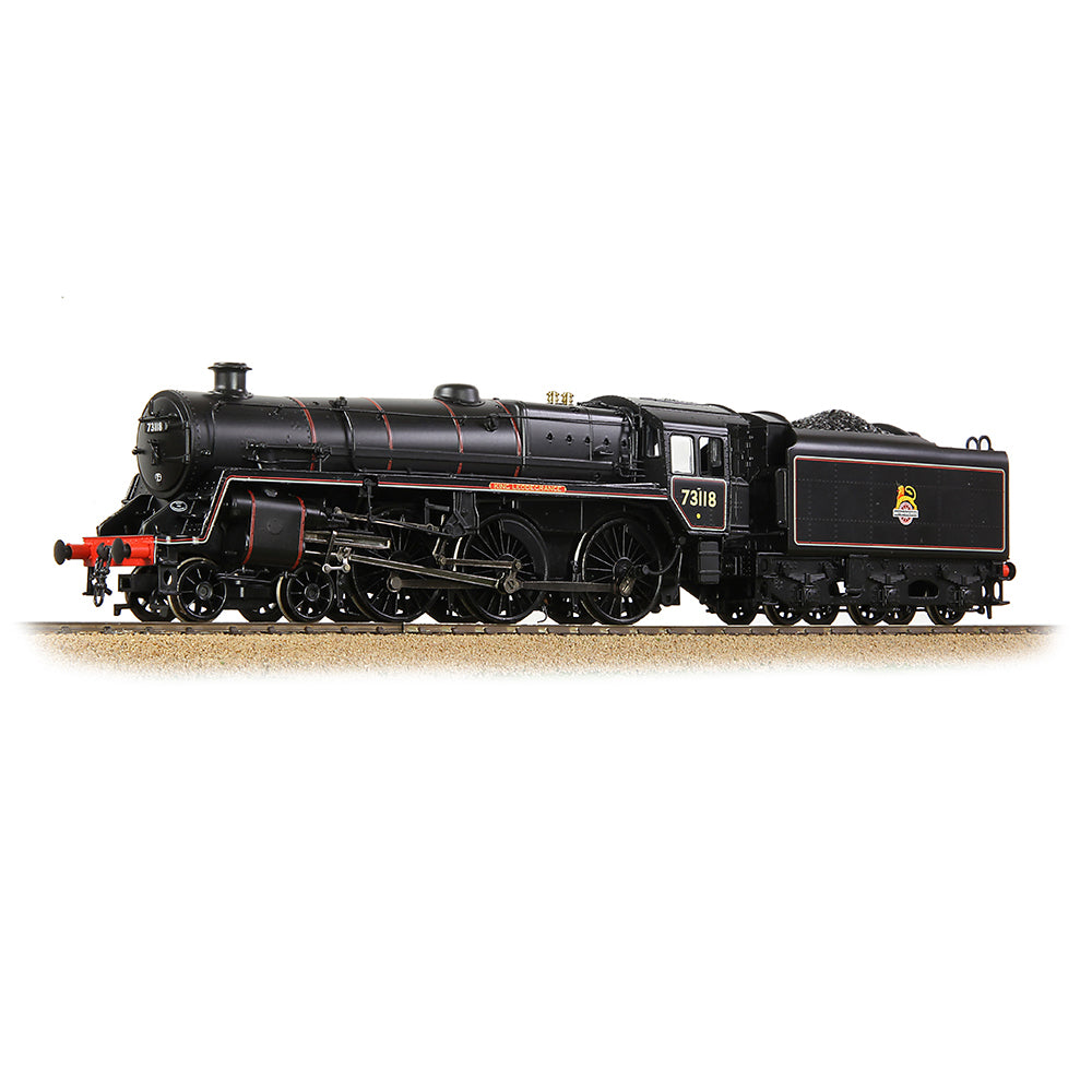 Bachmann 32-510 BR Std Class 5MT 73118 'King Leodegrance' BR Black E/E, OO Gauge