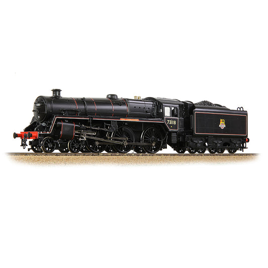 Bachmann 32-510 BR Std Class 5MT 73118 'King Leodegrance' BR Black E/E, OO Gauge