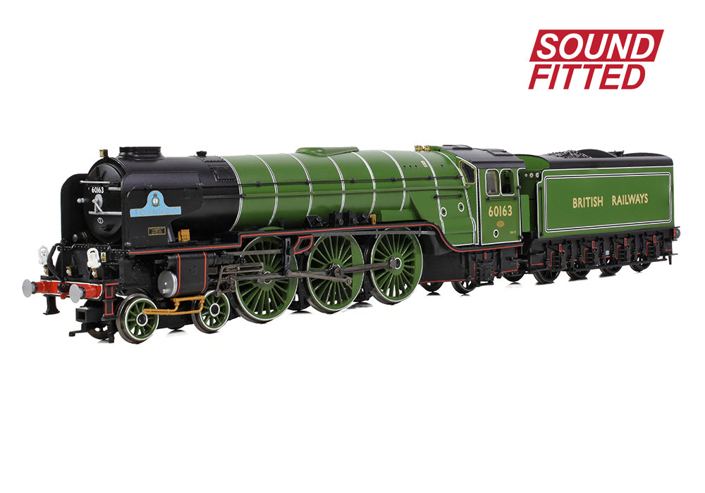 Bachmann 32-550ESF LNER Peppercorn A1 60163 'Tornado' BR Lined Apple Green (British Railways) SOUND FITTED OO Gauge *PRE ORDER £276.21*