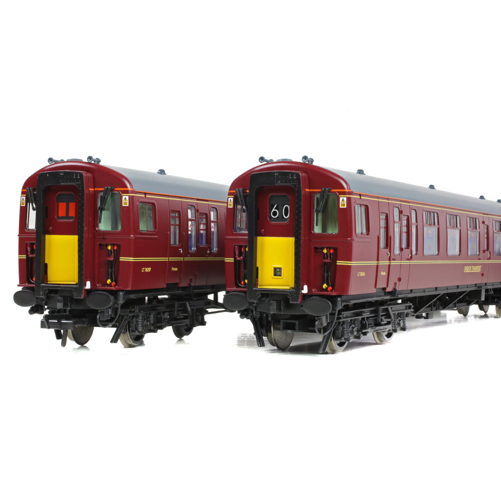 Bachmann 32-645 Class 438 4-TC 4-Car MU 428 London Transport Lined Maroon - OO Gauge