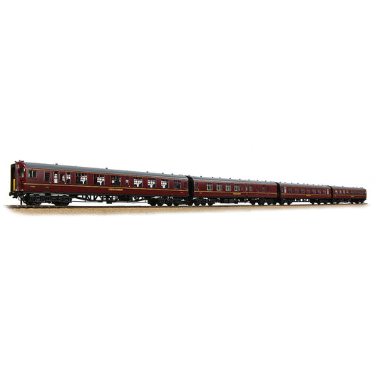 Bachmann 32-645 Class 438 4-TC 4-Car MU 428 London Transport Lined Maroon - OO Gauge