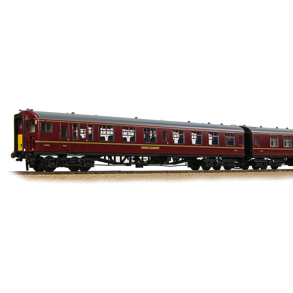 Bachmann 32-645 Class 438 4-TC 4-Car MU 428 London Transport Lined Maroon - OO Gauge