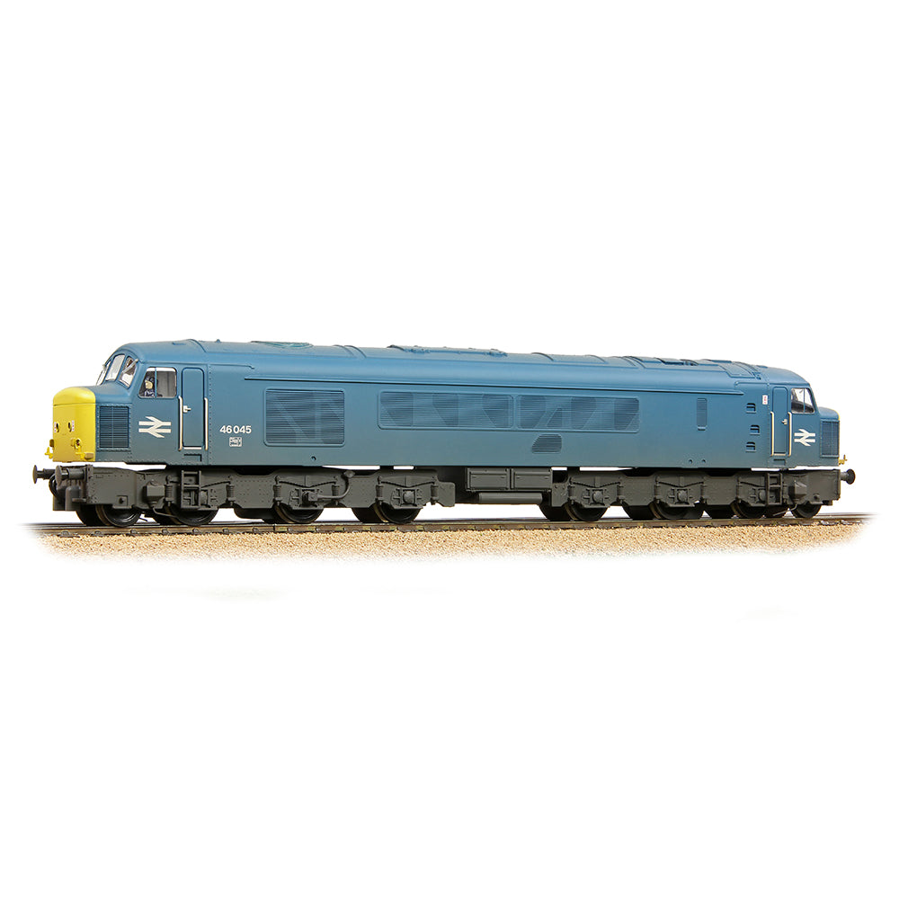 Bachmann 32-704 Class 46 Sealed Beam Headlights 46045 BR Blue - Weathered, OO Gauge