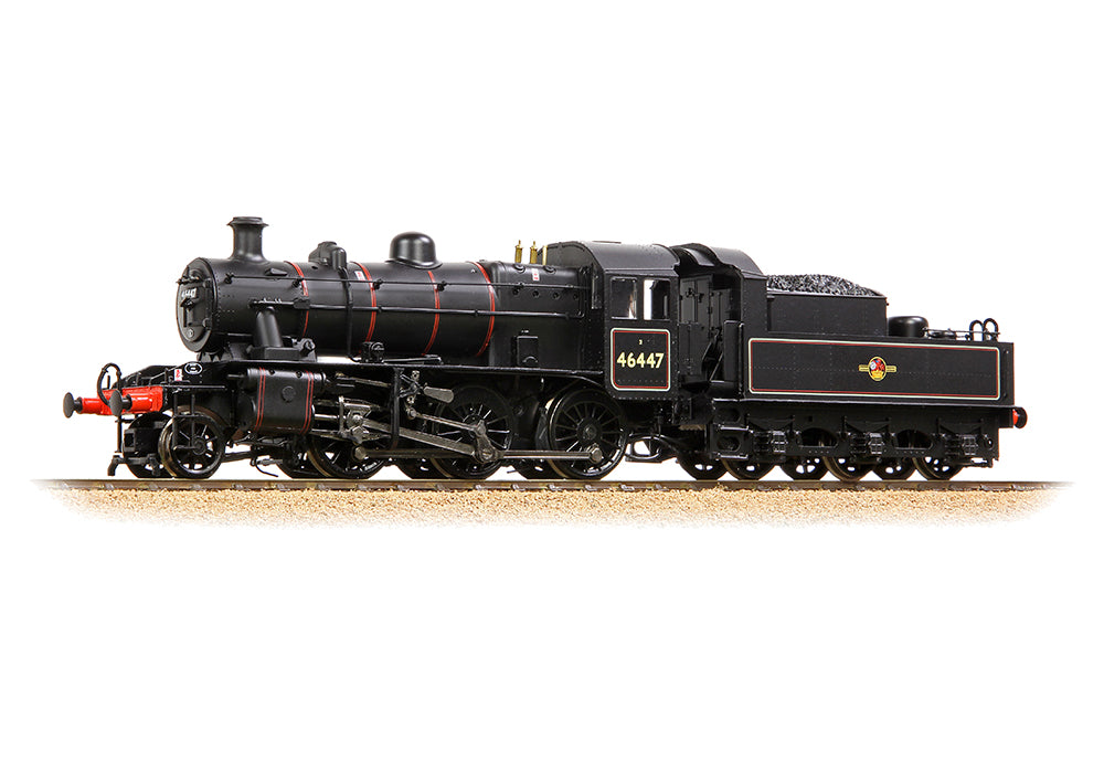 Bachmann 32-829B LMS Ivatt 2MT 46447 BR Lined Black (Late Crest) OO Gauge