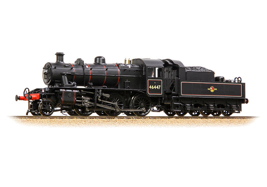 Bachmann 32-829B LMS Ivatt 2MT 46447 BR Lined Black (Late Crest) OO Gauge