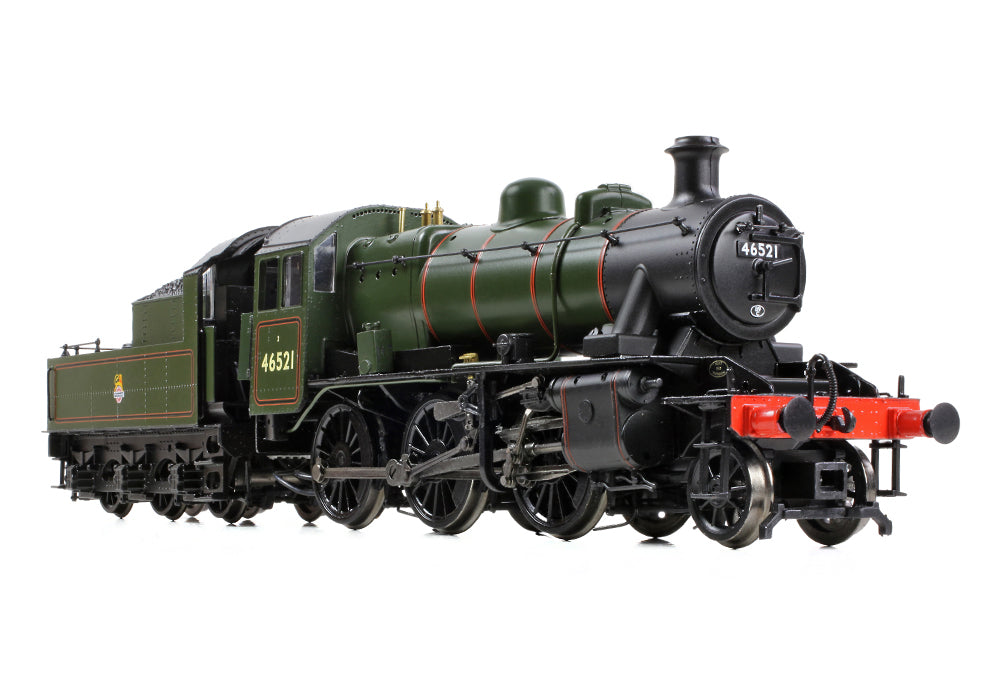 Bachmann 32-831 LMS Ivatt 2MT 46521 BR Lined Green (Early Emblem) OO Gauge