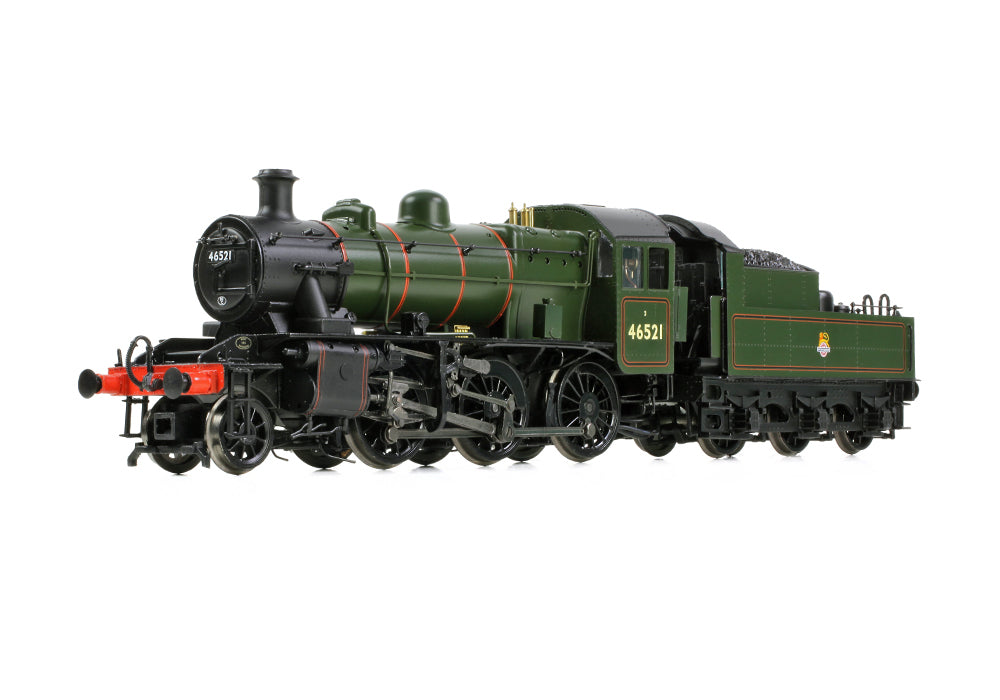 Bachmann 32-831 LMS Ivatt 2MT 46521 BR Lined Green (Early Emblem) OO Gauge
