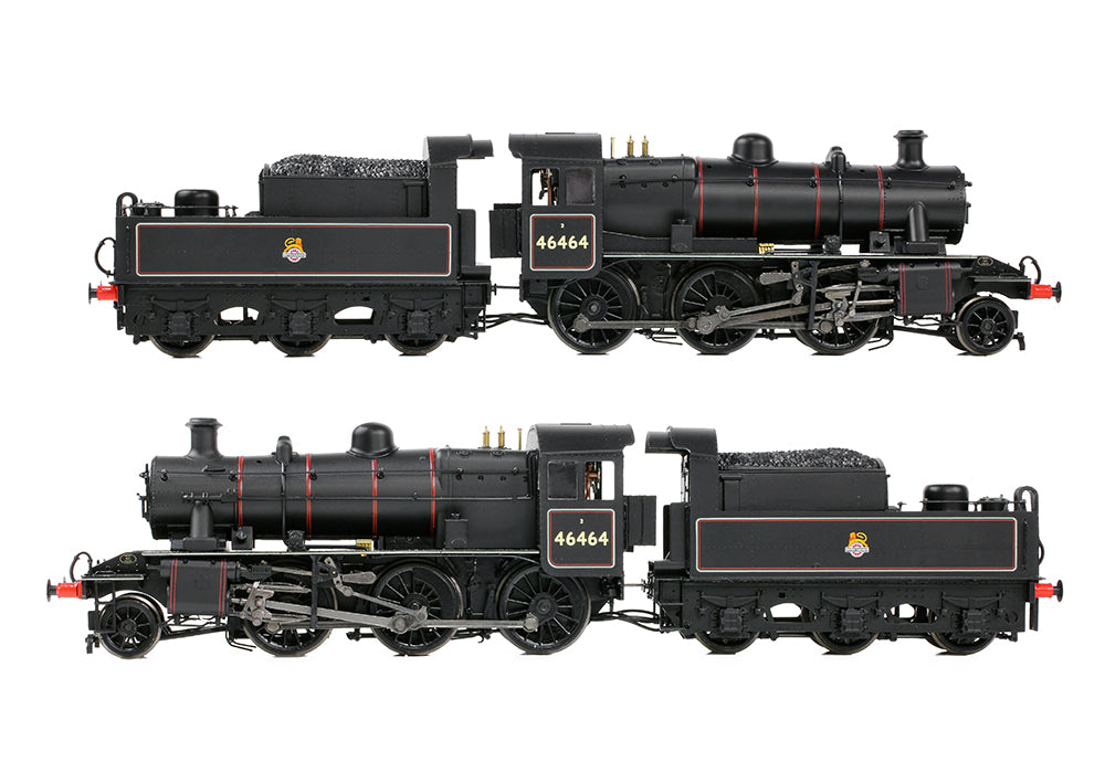 Bachmann 32-832 LMS Ivatt 2MT 46464 BR Lined Black (Early Emblem) OO Gauge