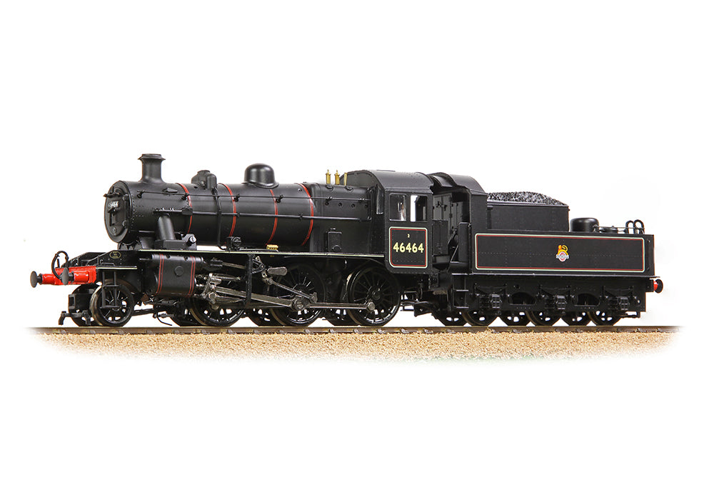 Bachmann 32-832 LMS Ivatt 2MT 46464 BR Lined Black (Early Emblem) OO Gauge