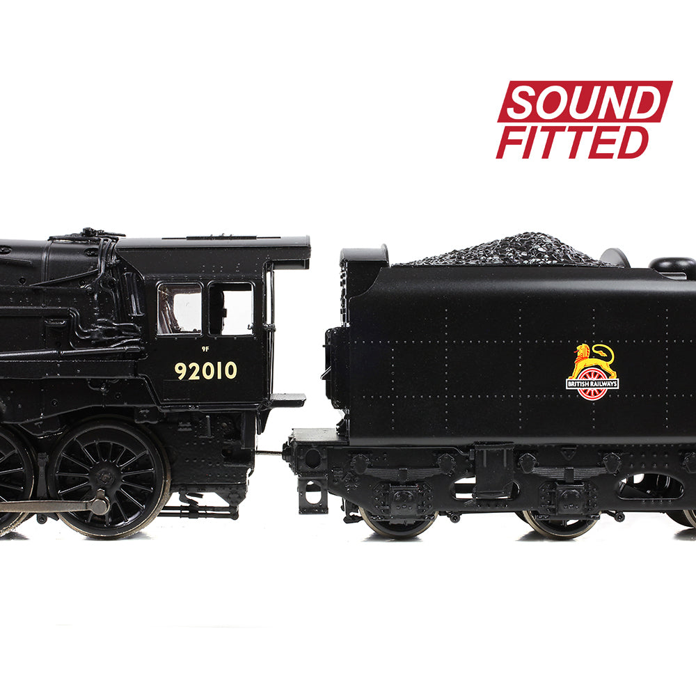 Bachmann 32-852BSF BR Std 9F with BR1F Tender 92010 BR Black (E/E) OO Gauge *LAST FEW*