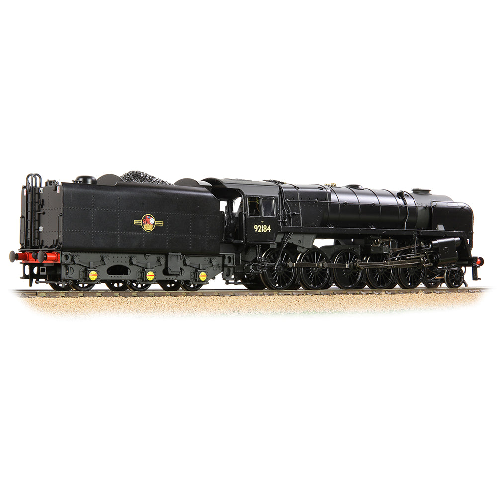 Bachmann 32-859B BR Std 9F with BR1F Tender 92184 BR Black (Late Crest) OO Gauge *LAST FEW*