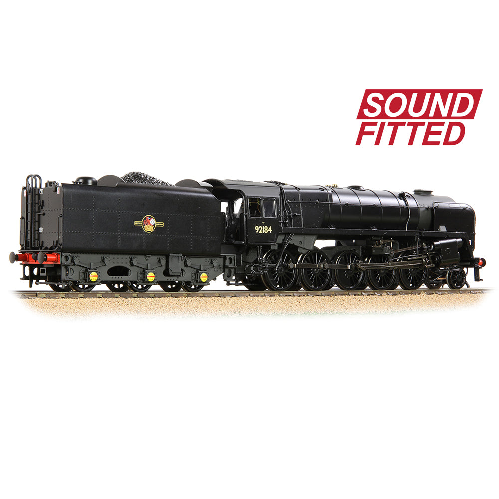 Bachmann 32-859BSF BR Std 9F with BR1F Tender 92184 BR Black (Late Crest) OO Gauge *LAST FEW*