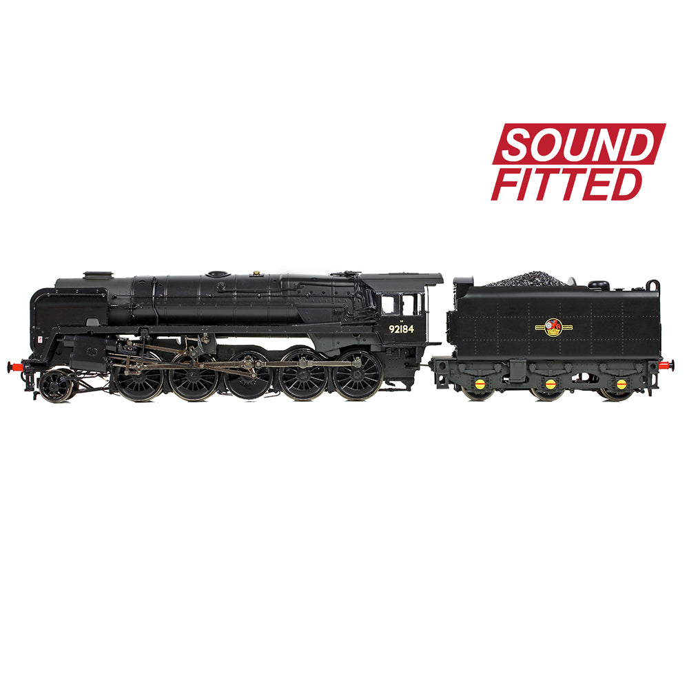 Bachmann 32-859BSF BR Std 9F with BR1F Tender 92184 BR Black (Late Crest) OO Gauge *LAST FEW*