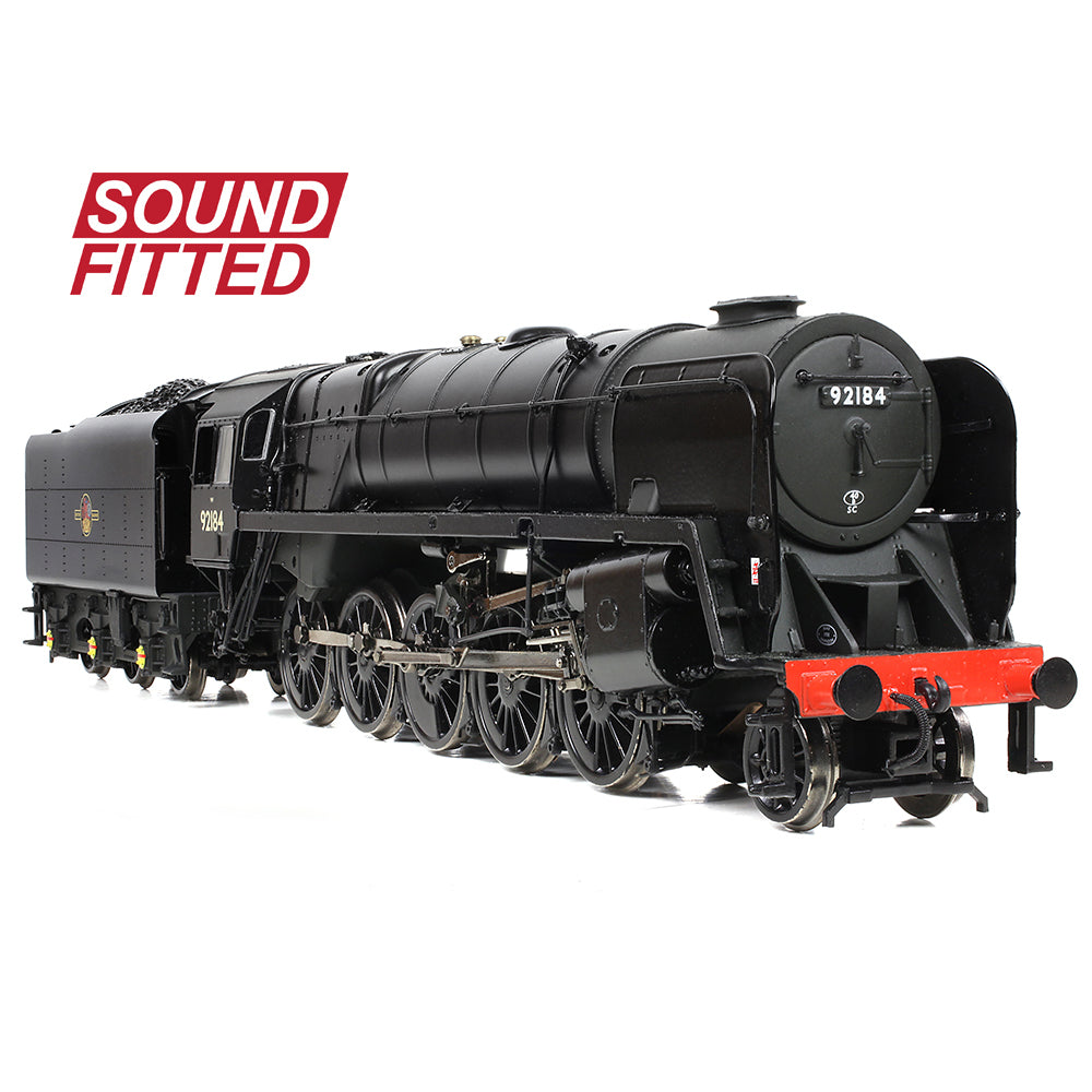 Bachmann 32-859BSF BR Std 9F with BR1F Tender 92184 BR Black (Late Crest) OO Gauge *LAST FEW*