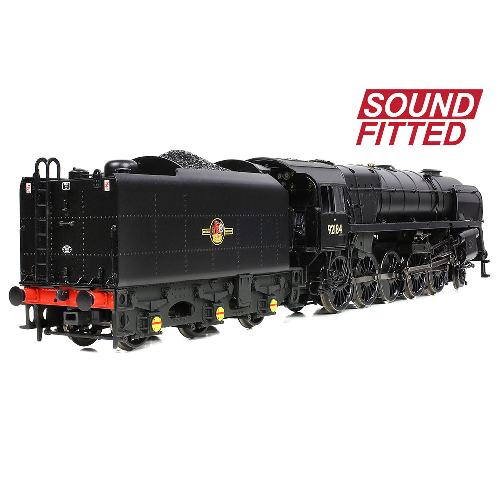 Bachmann 32-859BSF BR Std 9F with BR1F Tender 92184 BR Black (Late Crest) OO Gauge *LAST FEW*