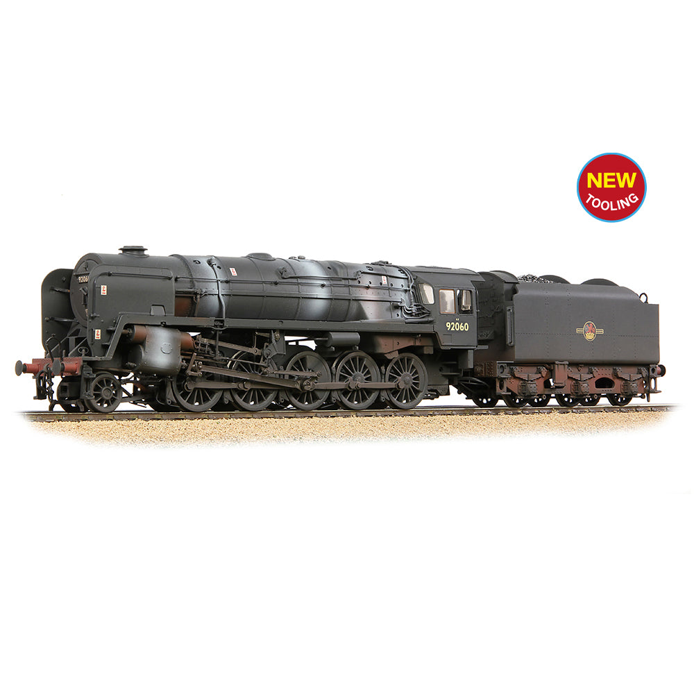 Bachmann 32-862 BR Std 9F (Tyne Dock) BR1B Tender 92060 BR Black (L/C) [W], OO Gauge *LAST FEW*