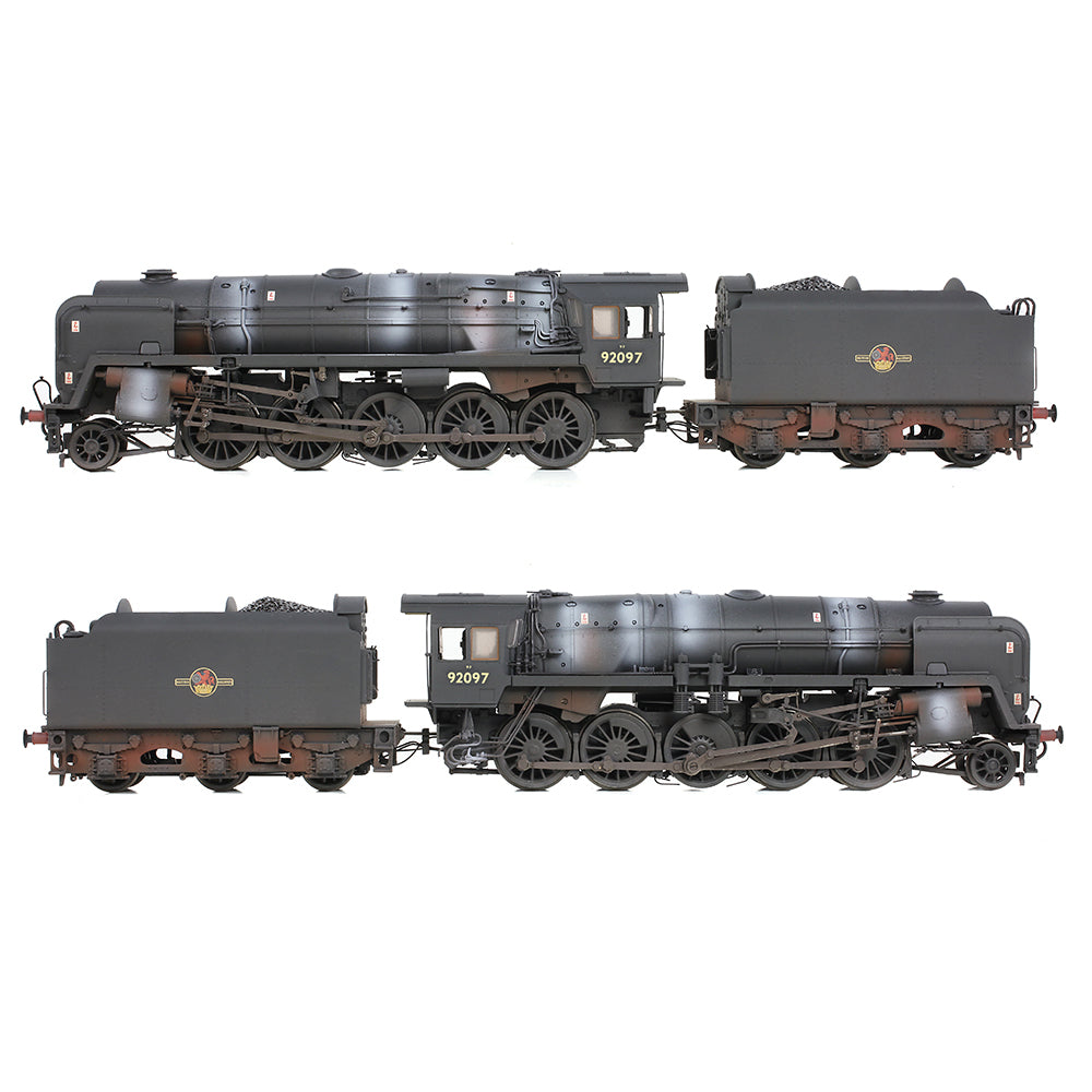 Bachmann 32-862A BR Std 9F (Tyne Dock) BR1B Tender 92097 BR Black (L/C) [W], OO Gauge *LAST FEW*