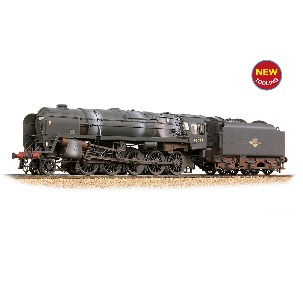 Bachmann 32-862A BR Std 9F (Tyne Dock) BR1B Tender 92097 BR Black (L/C) [W], OO Gauge *LAST FEW*