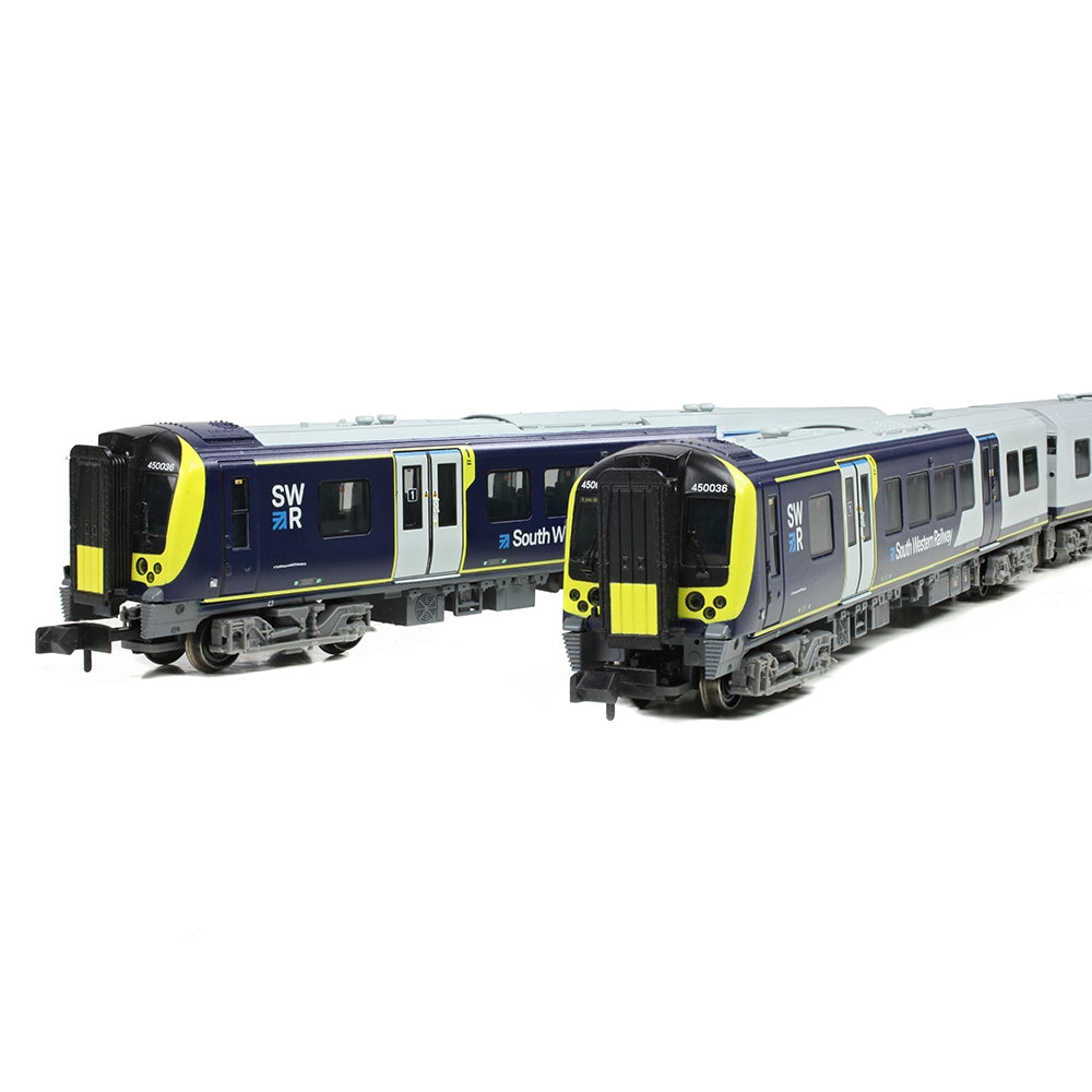 Farish 371-726 Class 450/0 4-Car EMU 450036 South Western Railway - N Gauge
