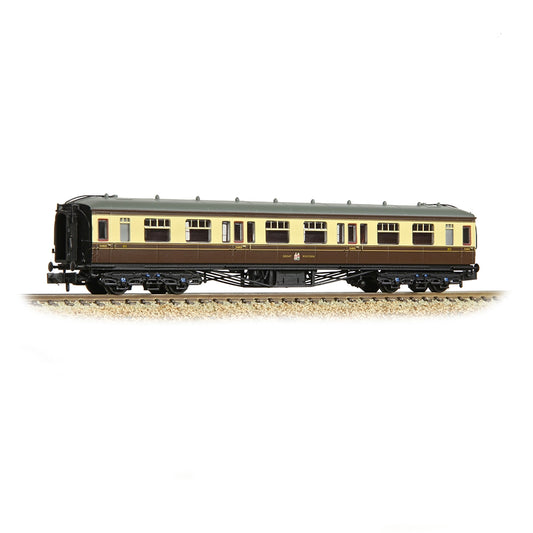 Farish 374-536B GWR Hawksworth Third Corridor GWR Chocolate & Cream - N Gauge