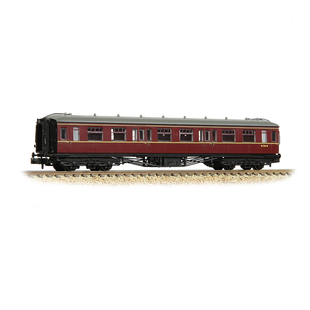 Farish 374-537A GWR Hawksworth Second Corridor BR Maroon - N Gauge