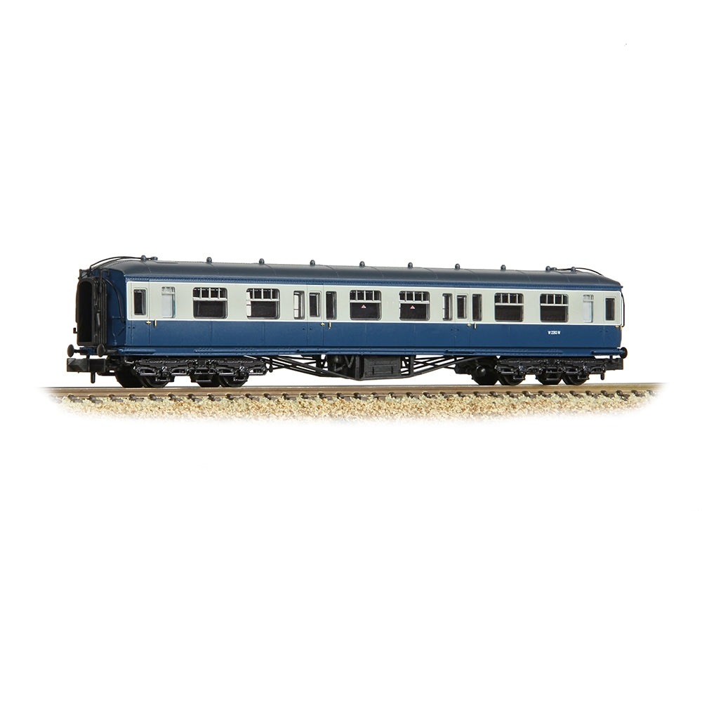 Farish 374-538A GWR Hawksworth Second Corridor BR Blue & Grey - N Gauge