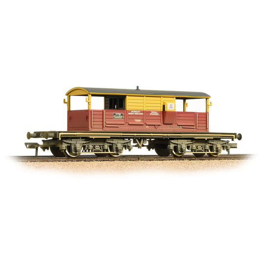Bachmann 33-831 25 Ton Queen Mary Brake Van SatLink Weathered *LAST FEW*