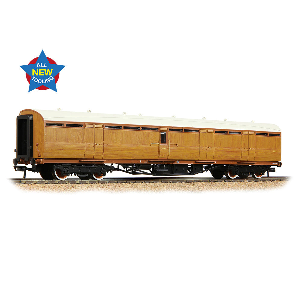 Bachmann 34-360 LNER Thompson Full Brake LNER Teak Effect, OO Gauge