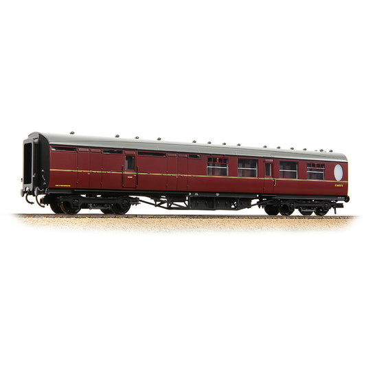 Bachmann 34-462 LNER Thompson Brake Second Corridor BR Maroon OO Gauge