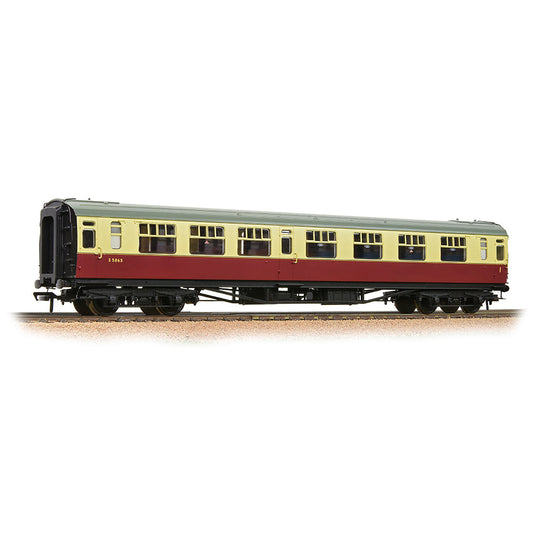 Bachmann 34-751 Bulleid Corridor Composite (15" Vents) BR Crimson & Cream, OO Gauge