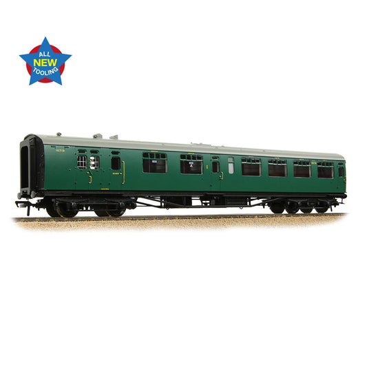 Bachmann 34-760 SR Bulleid Brake Comp. Corridor 10" Vents BR (Ex-SR) Malachite Green OO Gauge *PRE ORDER £67.46*