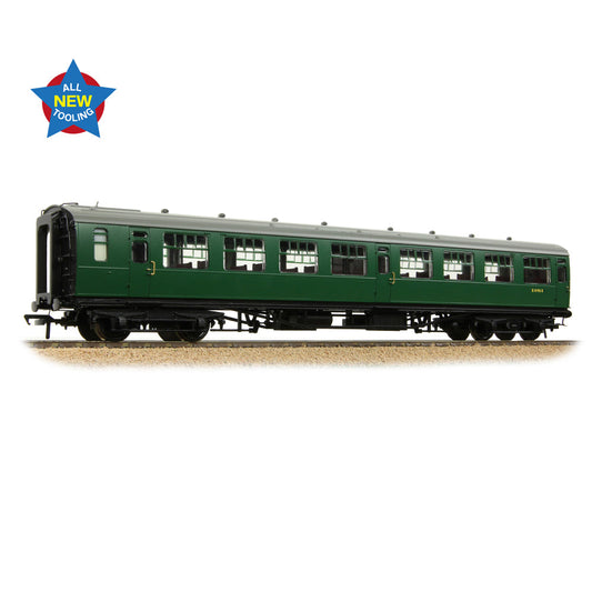 Bachmann 34-826A SR Bulleid Second Open 15" Vents BR (SR) Green OO Gauge *PRE ORDER £67.46*