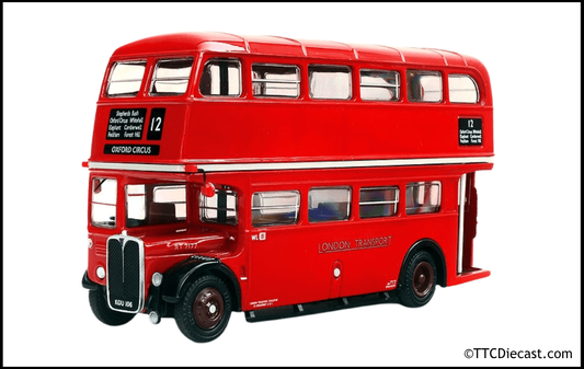 EFE 34112 AEC RT Class - London Transport Central Area - Route 12 Oxford Circus *LAST FEW*